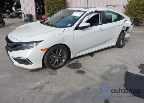 2020 Honda Civic Ex z USA, uszkodzony, nr VIN 19XFC1F39LE213324